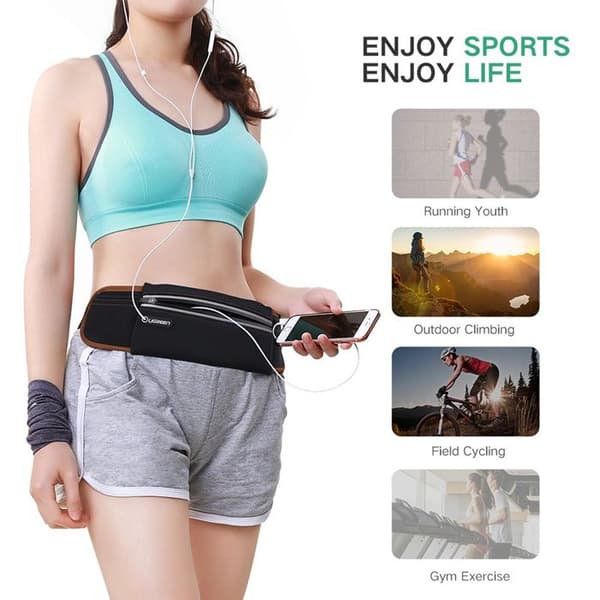 Löpararmband - UGREEN - Kompatibel med svart - för smartphone, nycklar, kort, pengar och mer