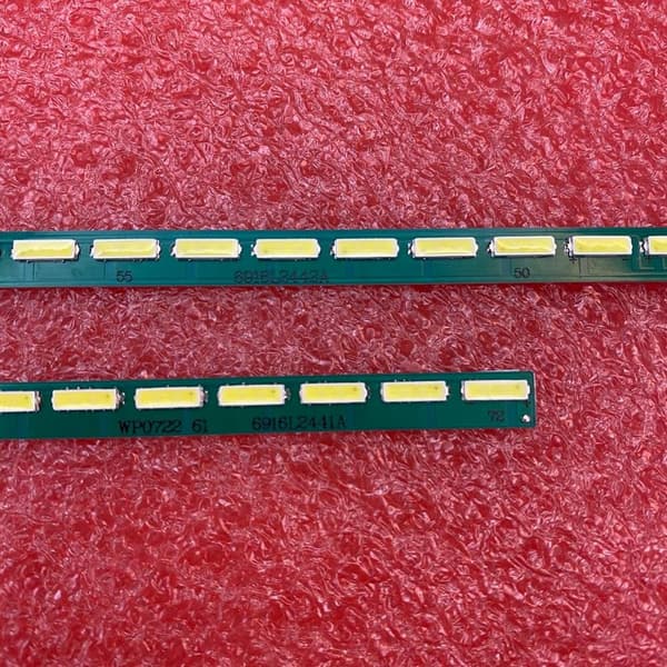 LG LED baggrundslysstrimmel, kompatibel med LG 55UH8509 og 55UH850V., 2 kit til 2 tv