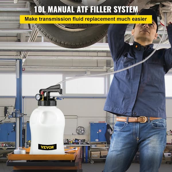 Transmission Fluid Pump 10L, Dobbelt Kontrol, Universelle Adaptere