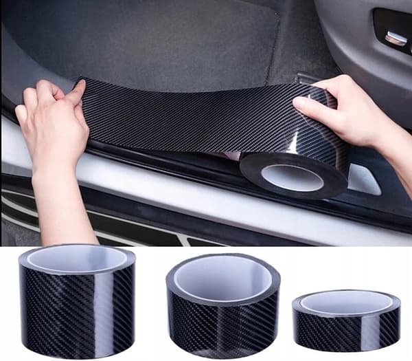 HIILIKUORISTEIPPI AUTOON 5 CM / 5 METRIÄ