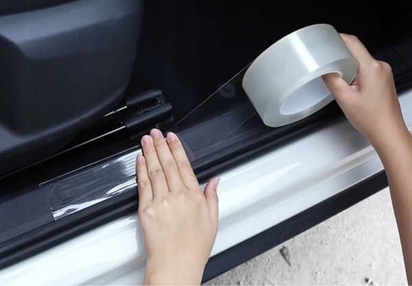 KOLLISIONSSKYDDSTEJP FÖR BILTRÖSKEL 5CM/5M