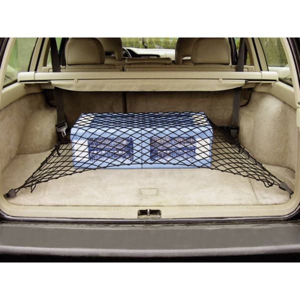 HP Autozubehör 19.298 Lastutrymme- och bagage-elnät Passar till följande modeller Universal (L x B) 90 cm x 50 cm Svart