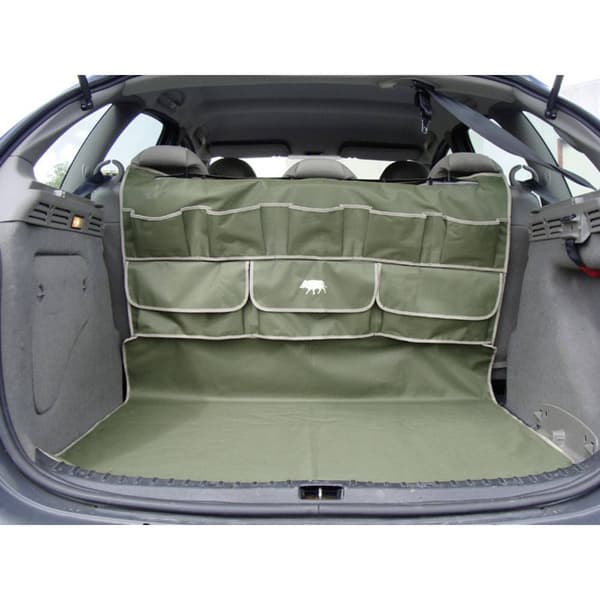 Berger & Schröter 31803 Bagageutrymmesskydd (L x B x H) 100 mm x 113 cm x 2 mm Grön