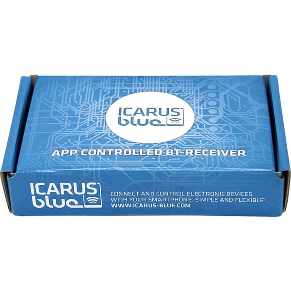Icarus Blue 90010010 Bluetooth fjärrkontroll 26 mm x 87 mm x 79 mm
