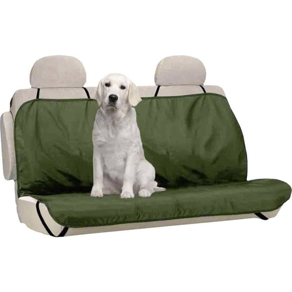 Berger & Schröter 31804 Skyddsfilt för hund Polyester Grön Baksäte