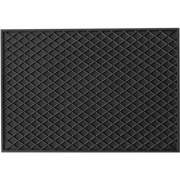 HP Autozubehör 16537 Bilmatta (universal) Gummi (Natur) (L x B x H) 530 x 370 x 10 mm Svart