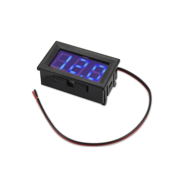 12V Voltmätare för Bil/båt/Mc