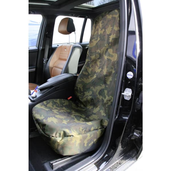 IWH 1399056 Carmouflage Sittskydd 1 st Polyester Kamouflage Förarsäte