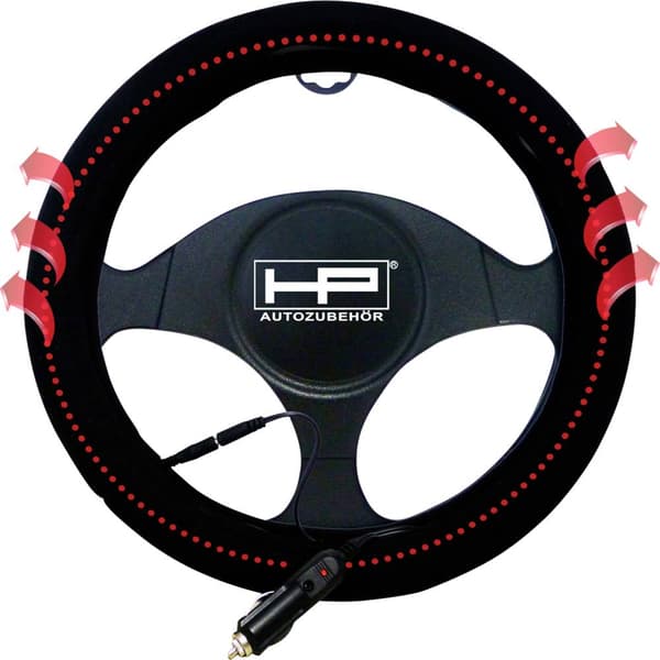 HP Autozubehör Rattklädsel (Ø) 38 cm Svart
