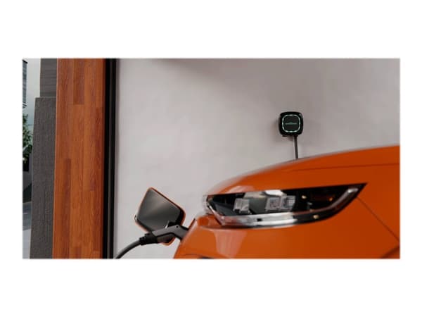 Wallbox Pulsar Plus, Musta, Seinä, Musta, AC, Tyyppi 2, IK08