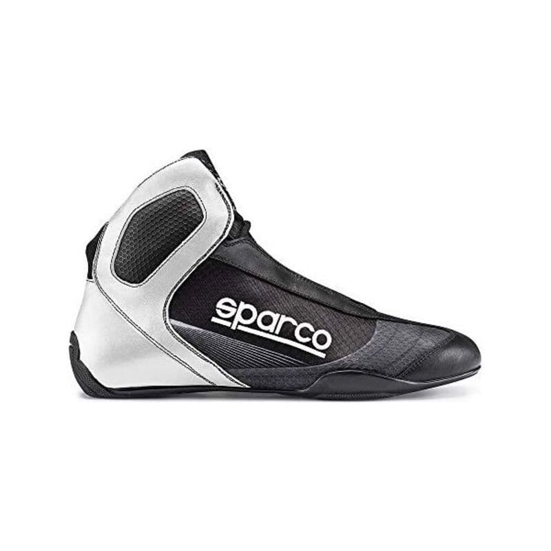 Racing-kängor Sparco Svart Vit