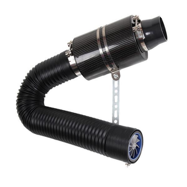 3 tommer Universal Performance Air Feed Cold Filter Indsugningsrør Induktionsforlænger
