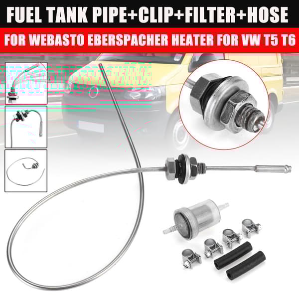 Bränsletanksändare Stativrör+Pickup Clip +Filter+Slang För Webasto Eberspacher Värmare För VW T5 T6
