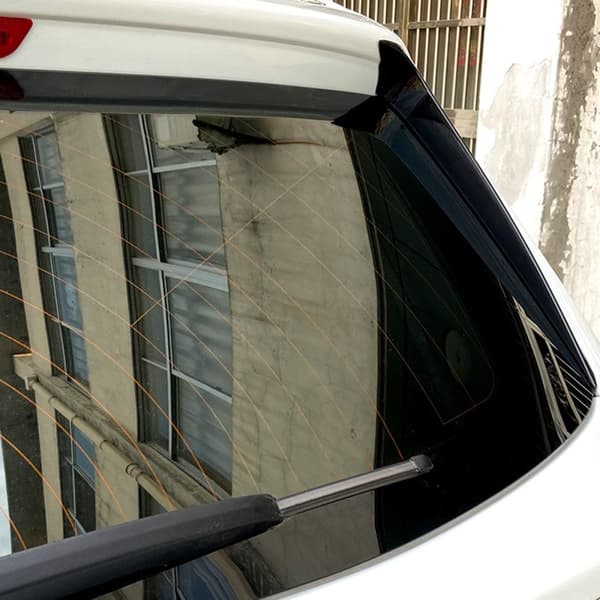 Pari takaikkunan sivuspoileri ilmanjakaja BMW X3 F25 2011-2017