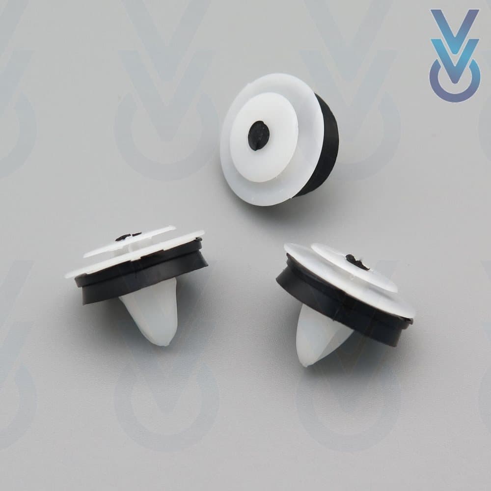 10x Exteri�r B-Pillar Trim Clips f�r some Volkswagen Transporter