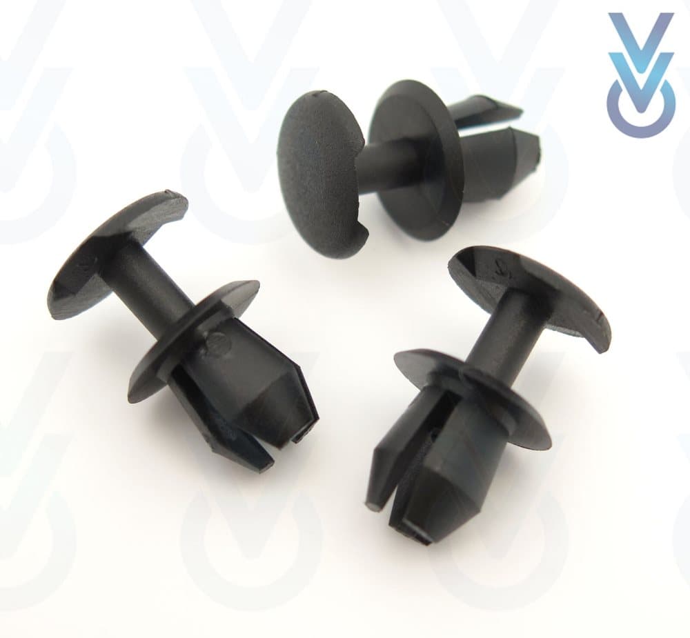 10x Boot Carpet & interi�r Lining Clips f�r some Volkswagen Passat