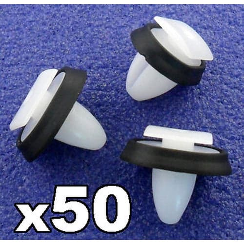 50x Citroen Relay Exterior Side Moulding Rub Bumpstrip / Lower Door Trim Clips CDON