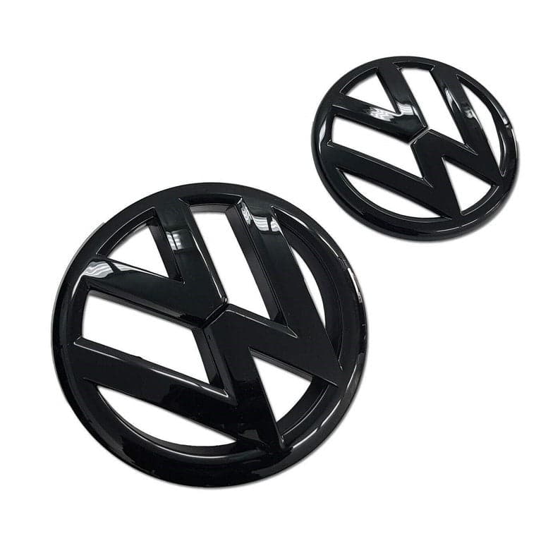 gloss-black-front-grill-rear-badge-emblem-set-for-vw-volkwagen-golf