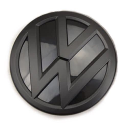 Matt Black Rear Badge Emblem For VW Volkwagen Polo 6C MK5 2014-2017