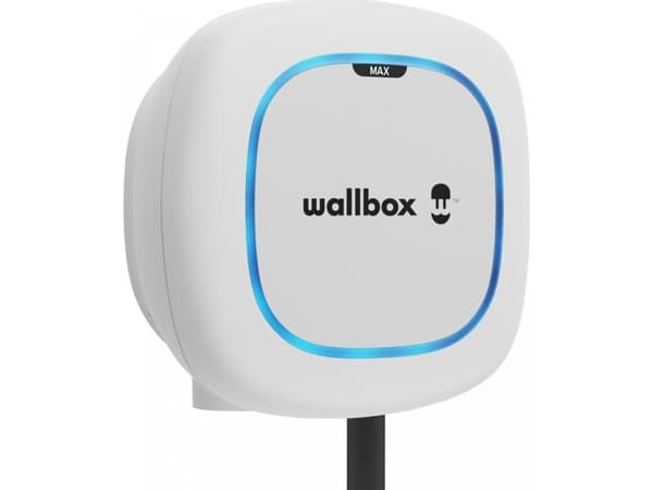 Wallbox Pulsar Max - EV-laddningsstation - 22 kW - 32 A (IEC 62196 Type 2) - vit