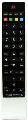Original Toshiba 19BL502B Remote Control Genuine with 2 Free Batteries