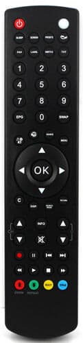 Original Toshiba 22DL704B Remote Control Genuine with 2 Free Batteries