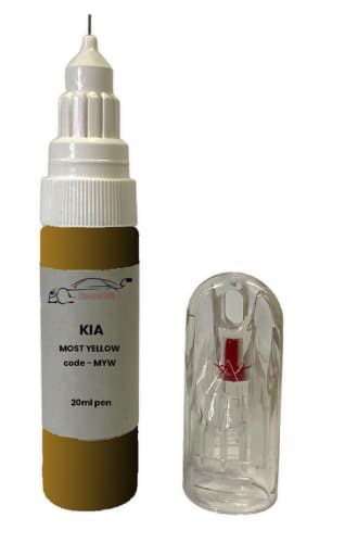 Kia Stonic Most Yellow MYW Touch Up Paint Pen Chip,Scratch,Repair