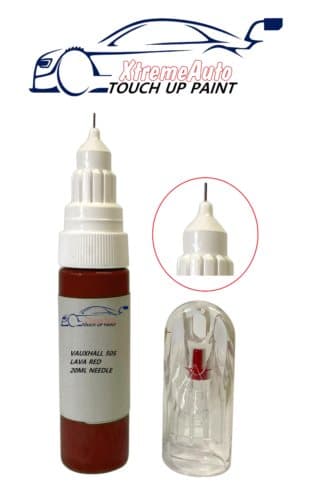 VAUXHALL LAVA RED 50S TOUCH UP PEN BOTTLE BRUSH REPAIR PAINT CORSA ASTRA