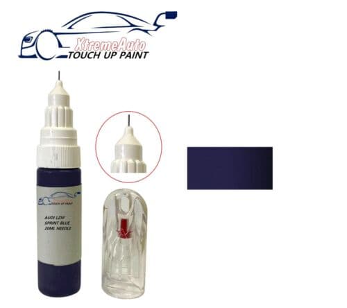Audi SPRINT BLUE LZ5F TOUCH UP PEN BOTTLE BRUSH REPAIR PAINT CHIP SCRATCH