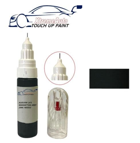 Audi MANHATTAN GREY LX7L TOUCH UP PEN BOTTLE BRUSH REPAIR PAINT CHIP SCRATCH