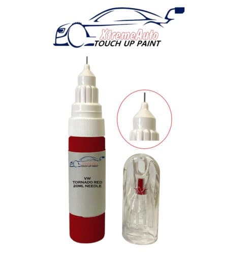 VW LY3D Y3D TORNADO RED TOUCH UP PEN BOTTLE BRUSH REPAIR PAINT CHIP SCRATCH