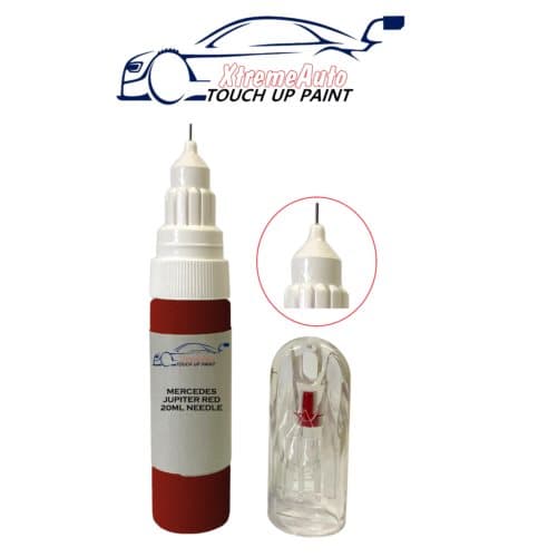 MERCEDES BENZ JUPITER RED 589U TOUCH UP PEN BOTTLE BRUSH REPAIR PAINT CHIP