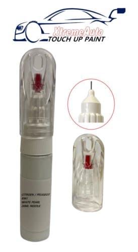 PEUGEOT / Citroen WHITE PEARL KWJ TOUCH UP PEN REPAIR PAINT