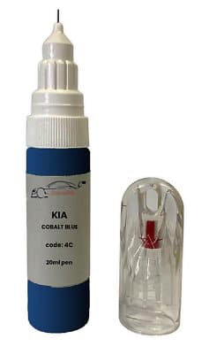 Kia Opirus Cobalt Blue Met. 4C Touch Up Paint Pen Chip,Scratch,Repair