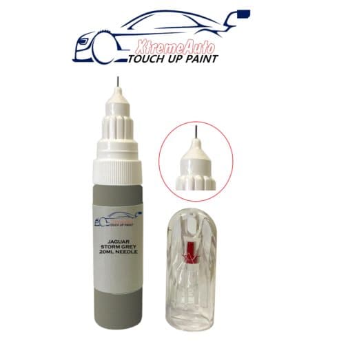 JAGUAR STORM GREY LKT PAINT TOUCH UP PEN REPAIR XF XK XKR F-TYPE XJ F PACE