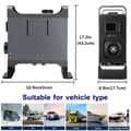 Miniatyrbillede 2 af 10: Hcalory 12V/24V 8KW Parkeringsvarmer LCD-knapkontakt og Bluetooth-fjernbetjening, mørkegrå, 2022-opgradering