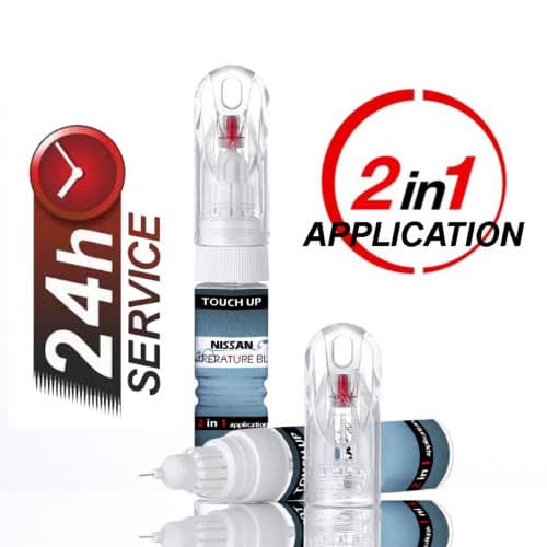 NISSAN B33 TEMP BLUE PAINT TOUCH UP PEN/BRUSH SCRATCH CHIP REPAIR
