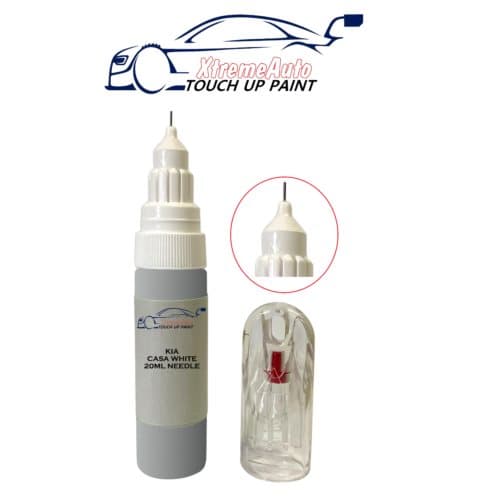 KIA WD CASA WHITE TOUCH UP PEN BOTTLE REPAIR PAINT SPORTAGE PICANTO SORENTO
