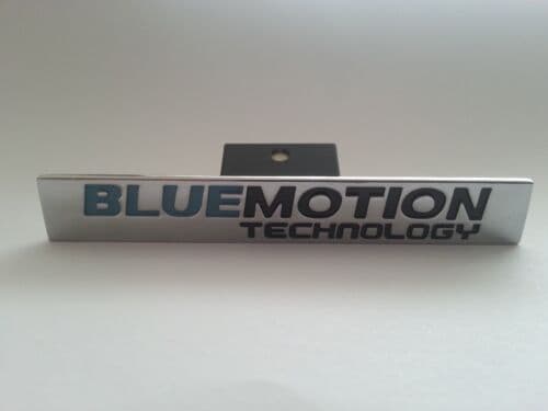 GRADE B VW GOLF Bluemotion Technology Alloy Labels Emblem Front Grill Badge