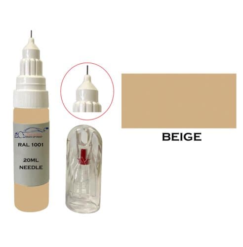 Ral 1001 Beige Dull Matt Touch Up Paint Brush Pen Wood Scratch Upvc Pvc