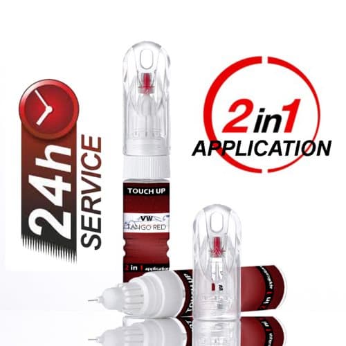 Vw/Audi Ly3U Tango Red Touch Up Paint Pen/Brush Scratch Chip Repair