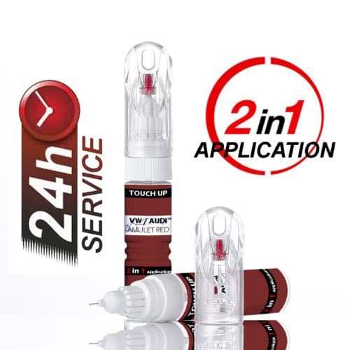 Touch Up Car Paint Pen 20Ml Bottle Vw / Audi Amulet Red Ly3C