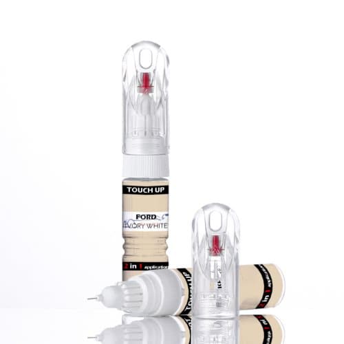 Touch Up Paint Pen Ford Ka Ivory White 4835 Needle Tip
