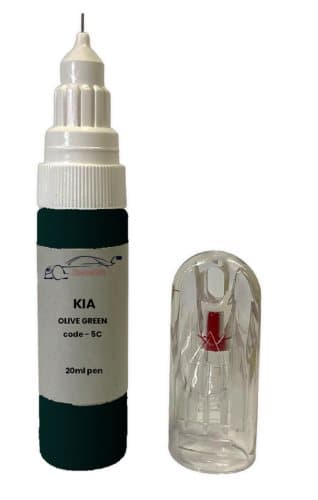 Kia Sephia Olive Green Prl. Met. 5C Touch Up Paint Pen Chip,Scratch,Repair