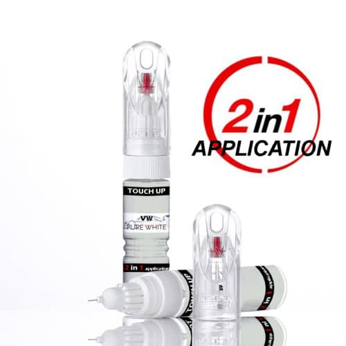 Vw/Audi Lc9A Pure White Touch Up Paint Pen/Brush Scratch Chip Repair