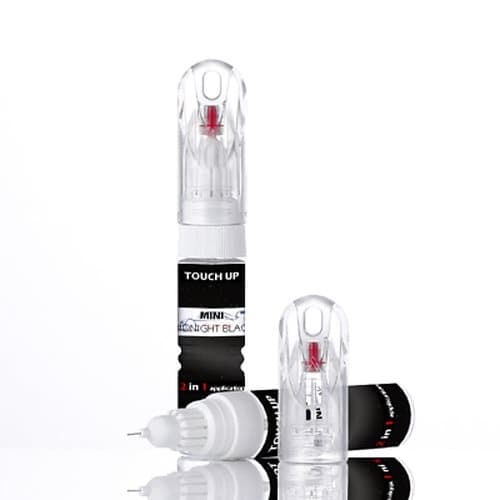 Touch Up Paint Pen Mini Jcw Midnight Black A94 Needle + Brush