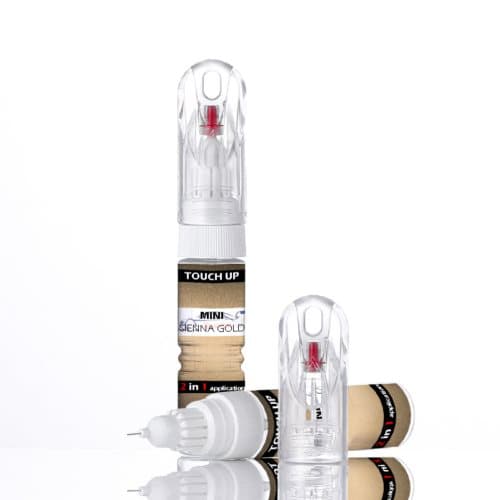 Touch Up Paint Pen Mini Mini Cabrio Sienna Gold 859 Needle + Brush