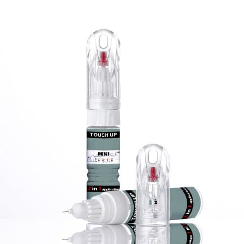 Touch Up Paint Pen Mini One Clubman Ice Blue B28 Needle + Brush