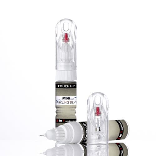 Touch Up Paint Pen Mini Cooper S Sparkling Silver Wa60 Needle + Brush