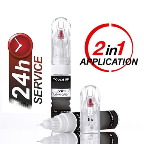 Vw/Audi Lz7L Lava Grey Paint Touch Up Pen/Brush Scratch Chip Repair